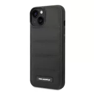   Karl Lagerfeld Puffy Elongated Apple iPhone 14 Plus hátlap tok, fekete