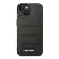  Karl Lagerfeld Puffy Elongated Apple iPhone 14 Plus hátlap tok, fekete