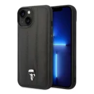   Karl Lagerfeld Puffy Ikonik Pin Apple iPhone 14 Plus hátlap tok, fekete