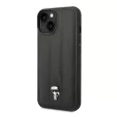 Karl Lagerfeld Puffy Ikonik Pin Apple iPhone 14 Plus hátlap tok, fekete