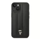 Karl Lagerfeld Puffy Ikonik Pin Apple iPhone 14 Plus hátlap tok, fekete