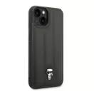 Karl Lagerfeld Puffy Ikonik Pin Apple iPhone 14 Plus hátlap tok, fekete