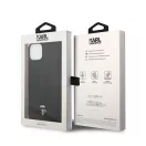 Karl Lagerfeld Puffy Ikonik Pin Apple iPhone 14 Plus hátlap tok, fekete