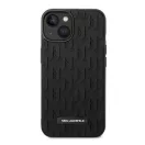 Karl Lagerfeld 3D Monogram Apple iPhone 14 Plus hátlap tok, fekete