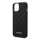 Karl Lagerfeld 3D Monogram Apple iPhone 14 Plus hátlap tok, fekete