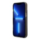 Karl Lagerfeld Liquid Glitter Elong Apple iPhone 14 hátlap tok, fekete