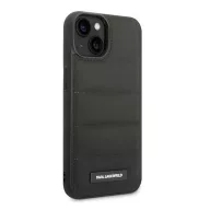   Karl Lagerfeld Puffy Elongated Apple iPhone 14 hátlap tok, fekete