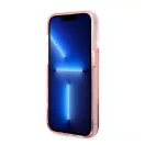 Karl Lagerfeld Liquid Glitter Big KL Apple iPhone 14 Pro Max hátlap tok, rózsaszín