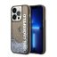 Karl Lagerfeld Liquid Glitter Elong Apple iPhone 14 Pro Max hátlap tok, fekete