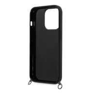   Karl Lagerfeld Color Stripes Strap Apple iPhone 14 Pro Max hátlap tok, rózsaszín