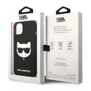 Karl Lagerfeld Silicone Choupette Head Apple iPhone 14 Plus Magsafe hátlap tok, fekete