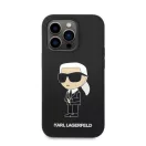 Karl Lagerfeld Silicone Ikonik Apple iPhone 14 Pro Max Magsafe hátlap tok, fekete