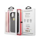 Ferrari On Track Real Carbon Apple iPhone 13 mini karbon hátlap tok, fekete