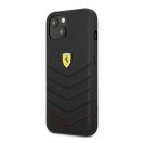 Ferrari Off Track Quilted Apple iPhone 13 mini hátlap tok, fekete