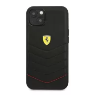   Ferrari Off Track Quilted Apple iPhone 13 mini hátlap tok, fekete