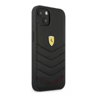   Ferrari Off Track Quilted Apple iPhone 13 mini hátlap tok, fekete