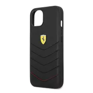   Ferrari Off Track Quilted Apple iPhone 13 mini hátlap tok, fekete