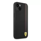 Ferrari Carbon Apple iPhone 14 Plus karbon hátlap tok, fekete