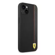  Ferrari Carbon Apple iPhone 14 Plus karbon hátlap tok, fekete