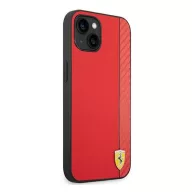   Ferrari Carbon Apple iPhone 14 Plus karbon hátlap tok, piros
