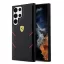 Ferrari Hot Stamp Lines Samsung Galaxy S23 Ultra hátlap tok, fekete