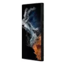 Ferrari Hot Stamp Lines Samsung Galaxy S23 Ultra hátlap tok, fekete