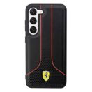 Ferrari Perforated 296 P Samsung Galaxy S23+ hátlap tok, fekete
