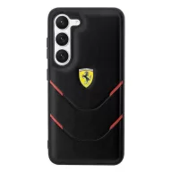   Ferrari Hot Stamp Lines Samsung Galaxy S23 hátlap tok, fekete