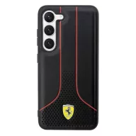   Ferrari Perforated 296 P Samsung Galaxy S23 hátlap tok, fekete