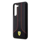 Ferrari Perforated 296 P Samsung Galaxy S23 hátlap tok, fekete