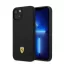 Ferrari Silicone Metal Apple iPhone 14 Plus Magsafe hátlap tok, fekete