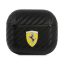 Ferrari On Track Apple AirPods 3 karbon tok, fekete