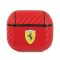 Ferrari On Track Apple AirPods 3 karbon tok, piros