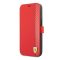 Ferrari On Track Apple iPhone 13 mini karbon flip tok, piros