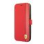 Ferrari On Track Apple iPhone 13 mini karbon flip tok, piros