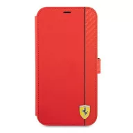 Ferrari On Track Apple iPhone 13 mini karbon flip tok, piros