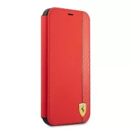 Ferrari On Track Apple iPhone 13 mini karbon flip tok, piros