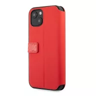 Ferrari On Track Apple iPhone 13 mini karbon flip tok, piros