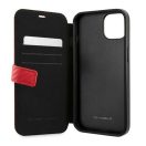 Ferrari On Track Apple iPhone 13 mini karbon flip tok, piros