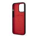 Ferrari Silicone Apple iPhone 13 Pro hátlap tok, fekete
