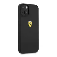 Ferrari Silicone Apple iPhone 13 mini hátlap tok, fekete