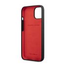 Ferrari Silicone Apple iPhone 13 mini hátlap tok, fekete