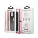 Ferrari Silicone Apple iPhone 13 mini hátlap tok, fekete