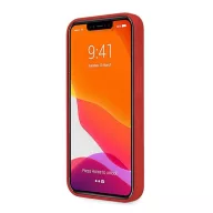 Ferrari Silicone Apple iPhone 13 mini hátlap tok, piros