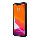 Ferrari Silicone Apple iPhone 13 Pro Max hátlap tok, fekete