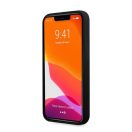 Ferrari Silicone Apple iPhone 13 Pro Magsafe hátlap tok, fekete