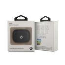 BMW Geniune Leather Silver Logo Apple AirPods Pro szilikon tok, fekete