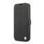 BMW Signature Apple iPhone 13 mini flip tok, fekete