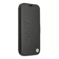 BMW Signature Apple iPhone 13 mini flip tok, fekete
