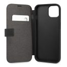 BMW Signature Apple iPhone 13 mini flip tok, fekete